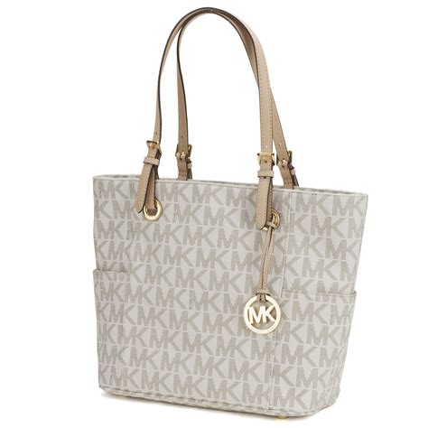 michael kors purses vanilla|Michael Kors jet set.